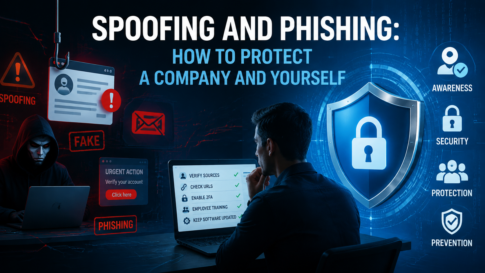 Spoofing and phishing: how to protect a company and yourself